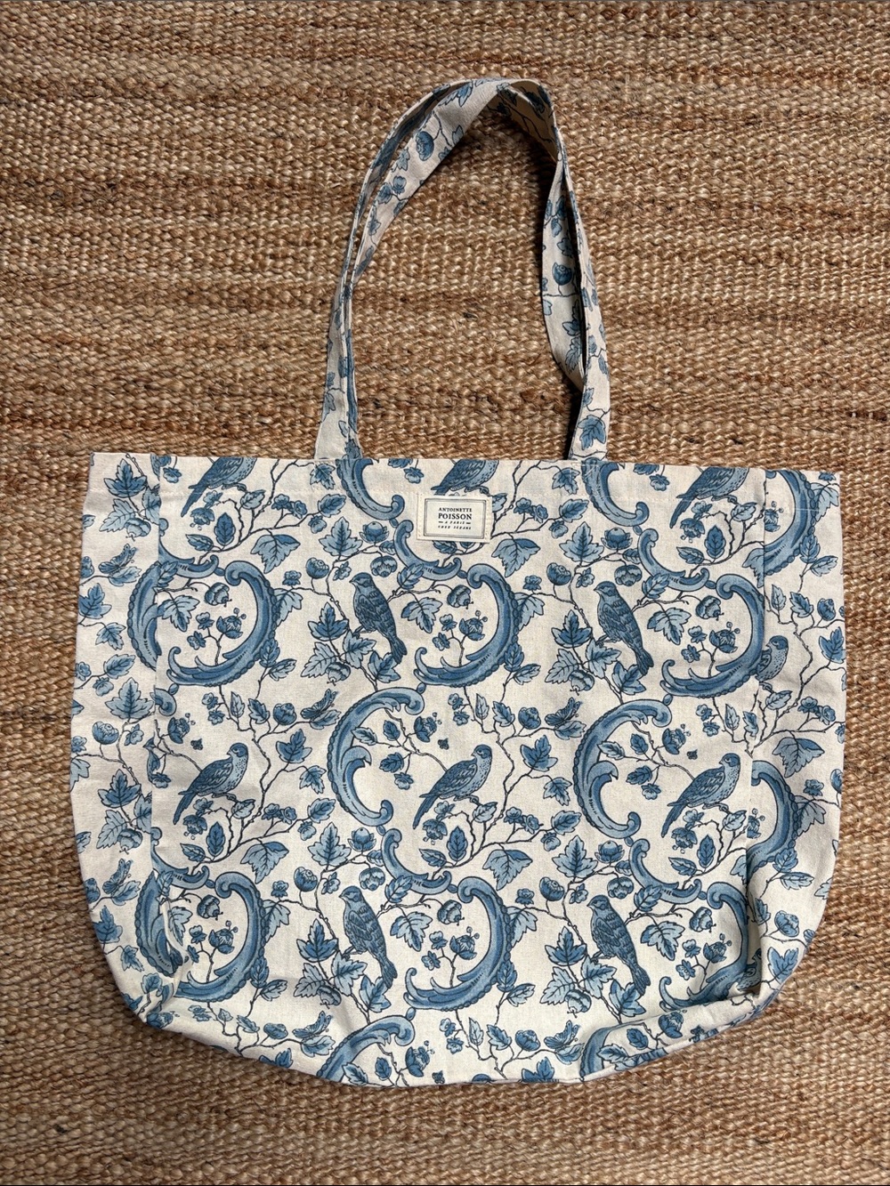 Sézane canvas tote bag